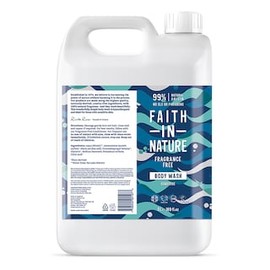 Faith in Nature Fragrance Free Body Wash 5L