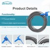Denkuhin 520272 Temperature Sensor and 20 Feet Cable Fit for