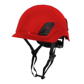 Radians Titanium Hard Hat Climbing Style Vented - Red