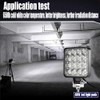 Led Light Bar, Turboo 10PCS 4inch 48W Led Work Light