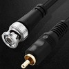 tunghey BNC to RCA Adapter Cable RCA Male to BNC