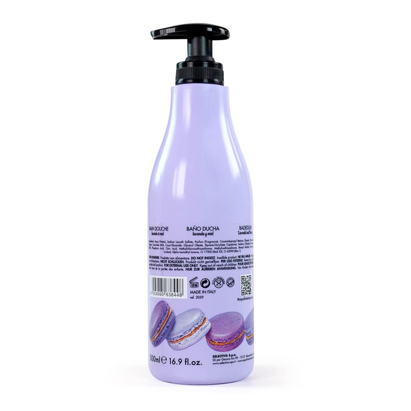 Aquolina Shower Gel Macaron Lavender and Honey Delicate and Light