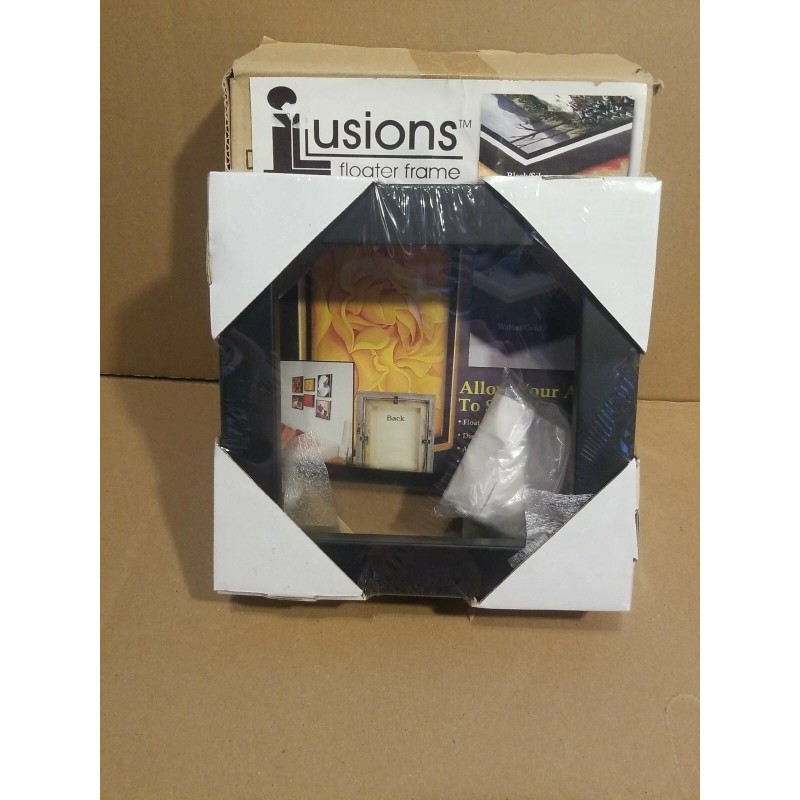 Illusions Frames Floater Frame Fits Canvas .75" & 1.5" Thick
