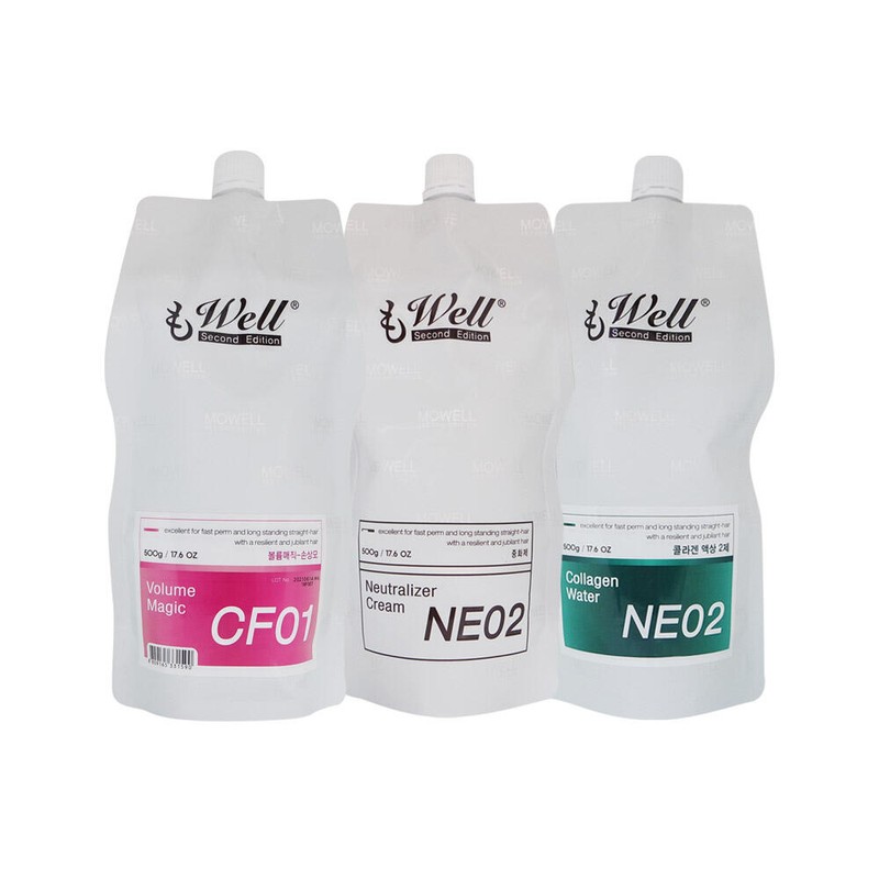 Mowel 모웰 프리미엄 매직 스트레이트 500g (CF/손상모) 볼륨매직 매직약 [액상타입]