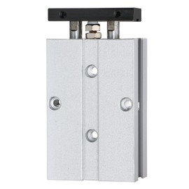 Baomain TN10x20 Double Rod Pneumatic Air Cylinder,0.39 inch(10 mm),Stroke 0.79 inch(20 mm), Double-Acting,Aluminum Body for Industrial Automation