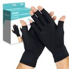 Vive Guantes de artritis sin dedos para hombres y mujeres,