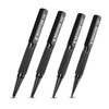 4-Piece Nail Punch and Center Punch Set, 1/32", 1/16", 3/32"&