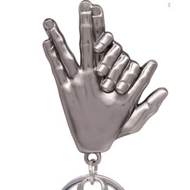 Monogram Jujutsu Kaisen Pewter Keyring - Fushiguro's Hand Sign