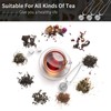Snap Ball Tea Strainer, Exptolii 3 Pack Stainless Steel Tea