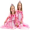 Damaiyyy Princess Tiara Set, Children's Crown Princess 8 Pieces Children's