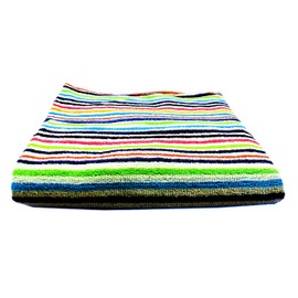 Space Fly Attractive Lining Big Size 450 GSM Soft and Cotton Bath Towels (Size: 29X58 Inch_Multi)