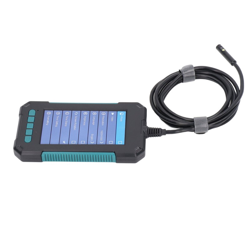 8mm Lens Digital Endoscope 4.3in IPS Screen Industrial Inspection Camera