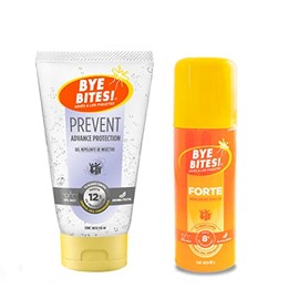 Duopack Repelente de Insectos Repelente Prevent Gel, 12 hrs de Protección, 150ml  1 Repelente Forte, Aroma a Cítricos, 80g                            