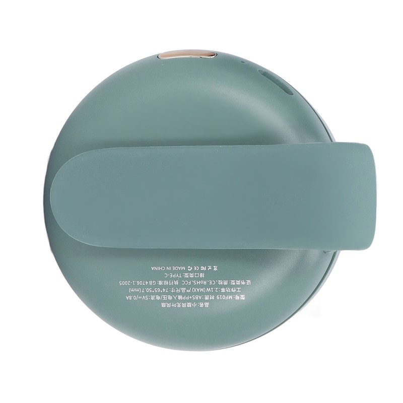 MF019 USB Rechargeable Portable Fan Silent Small Whirlwind Fan for