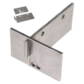 White Side-Fix Conservatory Roof End Cap Kit Stop Slipped Polycarbonate or Glass Panels