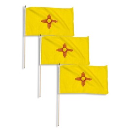 Us Flag Store New Mexico Flag, 12 by 18-Inch