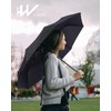 HW CASA Folding Umbrella, Windproof Auto Open, 105cm Large Umbrella