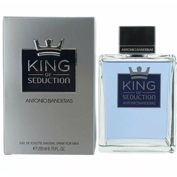 King Of Seduction By Antonio Banderas EDT Spray 6.75oz. For Men (NISB)