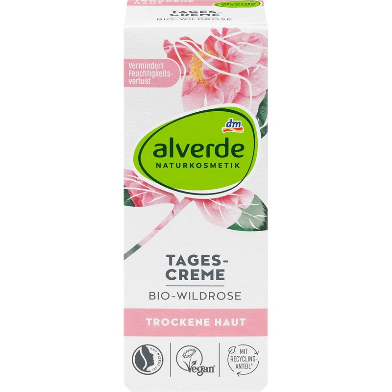 alverde NATURKOSMETIK Organic Wild Rose Day Cream 50 ml