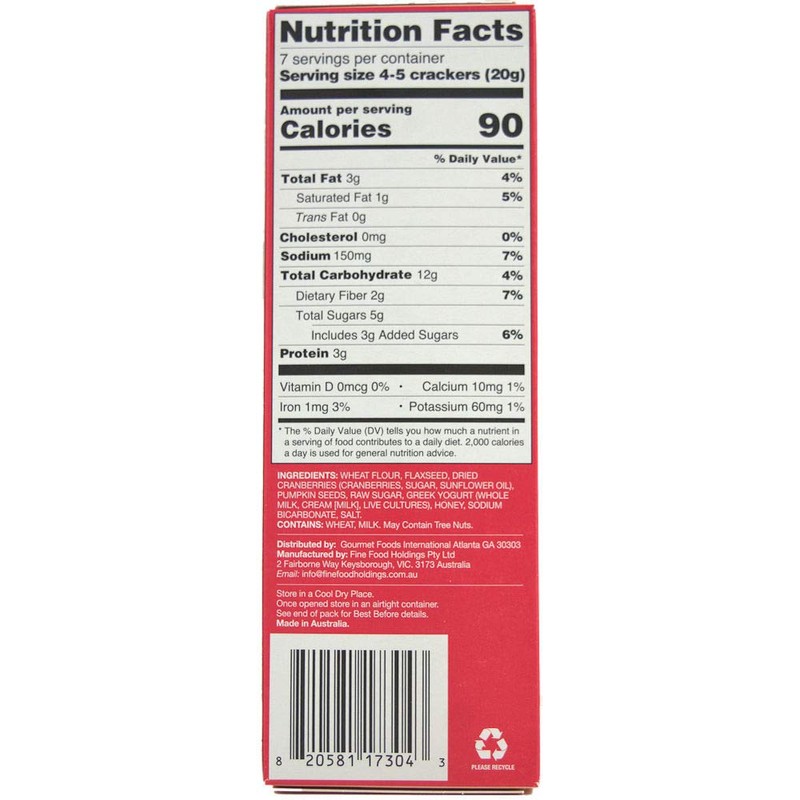 2S Company, Cranberry Pumpkin Seed Crisps, 5.3 oz. (4 pack)