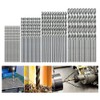 Mircube 40 Pieces 0.5mm-2.0mm Straight Shank Mini Drill Bit Set