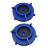 1 Pair NAB Hub Adapters Professional Reel to Reel Tape