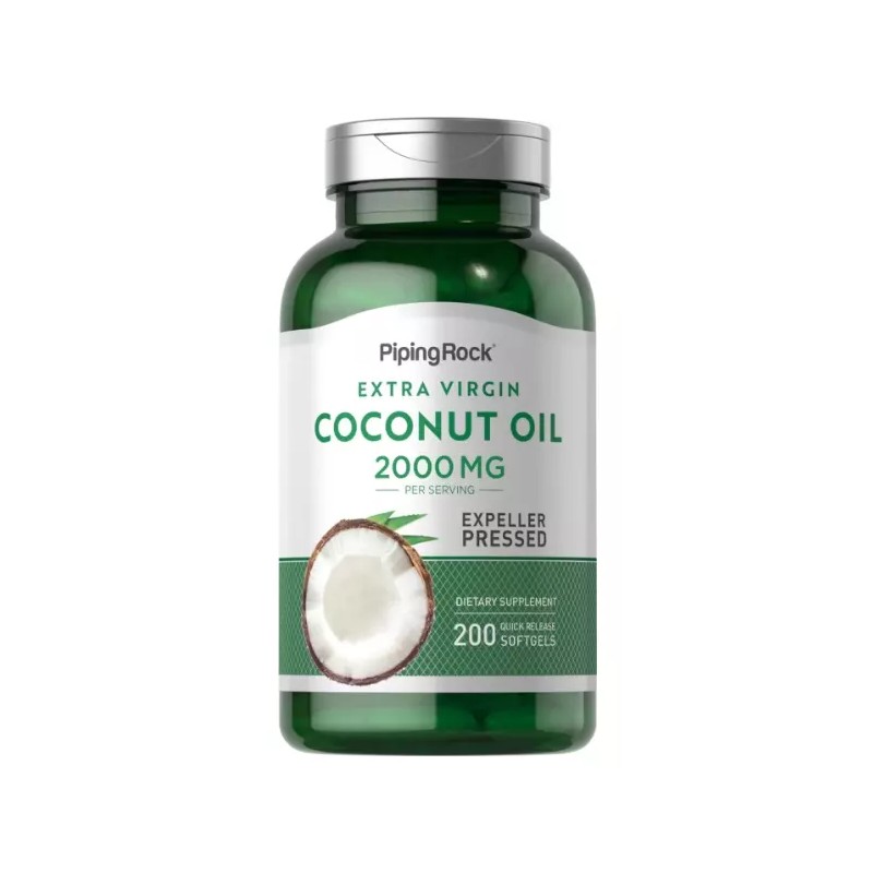 Piping Rock Coconut Oil (Extra Virgin) 2000 mg (per serving),