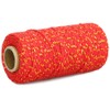 G2PLUS Christmas Coloured String Twine, 200M Red and White Cotton