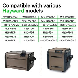 TESHITVLOG Hayward Display Board, Replacement for Hayward Heater IDXL2DB1930, Compatible with Hayward Universal H-Series Low Nox Induced Draft Heater Models H350FDP H250IDL2 H350IDL2 H400IDL2