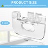 6 Pack Cordless Honeycomb Shade Lift Handles for Graber and