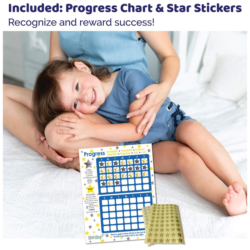 Wet-Stop 3 Green Bedwetting Enuresis Alarm with Loud Sound and