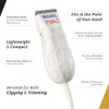 Wahl Professional Recortadora Peanut Blanco para Pelo y Barba, Motor