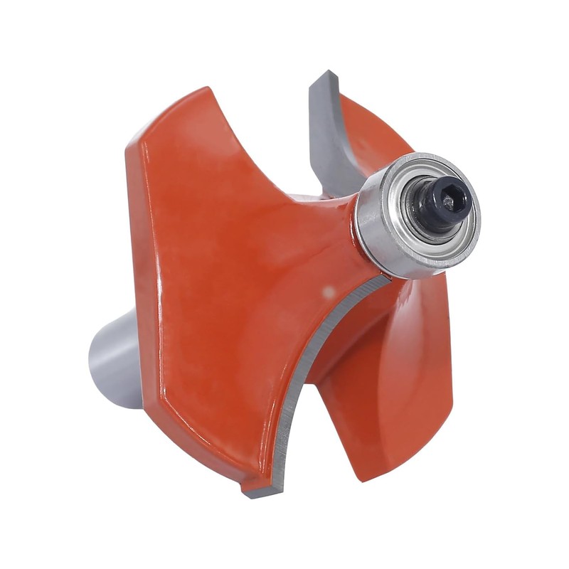 Round Over Router Bits 1/2 Inch Shank,Radius 3/4" Roundover Beading