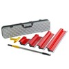 HYCHIKA Skimming Blade Set, Drywall Skimming Blade Set, Stainless Steel,