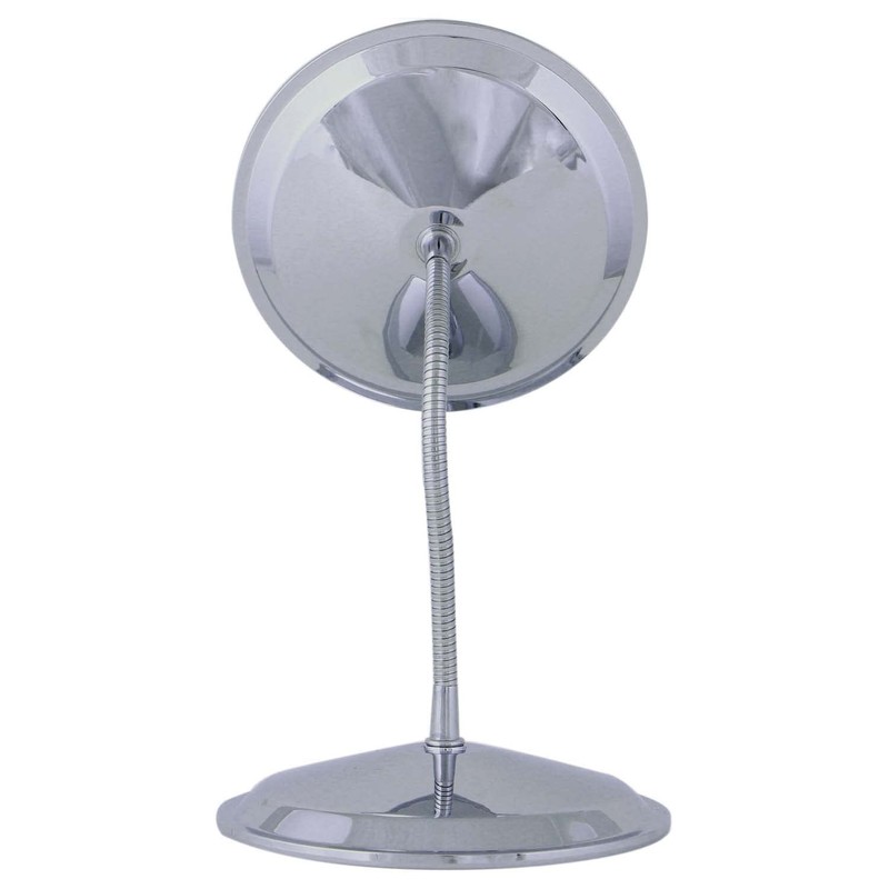 Double Vision™ Gooseneck Vanity/Wall Mount Mirror 5X/10X Magnification, Made in