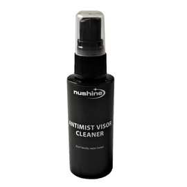 Nushine Anti-Mist/Anti-Fog Visor Cleaner 1.7 Oz (50ml) Ecofriendly, Water Based and Solvent Free. Works on Glasses, Goggles and Mirrors