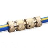 SEIWEI 3 Pieces Brass Garden Hose Accessories for Hose Repair