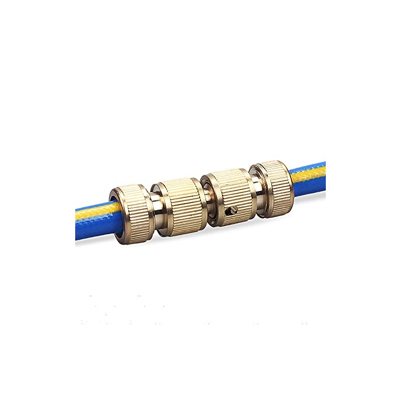 SEIWEI 3 Pieces Brass Garden Hose Accessories for Hose Repair