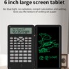 Calculator with Notepad Portable 10 Digits LCD Display Scientific Calculator