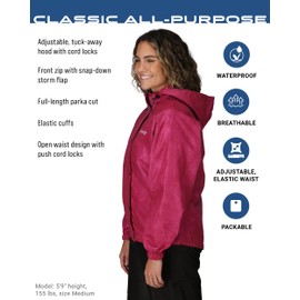 FROGG TOGGS FROGG TOGGS Women's Classic All-Purpose Waterproof Breathable Rain Suit