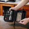 Manual Coffee Bean Grinder, Portable Hand Espresso Grinder with 6