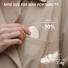 IFECCO Sleep Earbuds Bluetooth, Sleep Headphones for Side Sleepers, Small Earphones Comfortable Noise Blocking, Waterproof Wireless Invisible Earbuds for Sleeping, Working, Sport