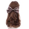 Shiny Hair Clip Bow Large Bronze