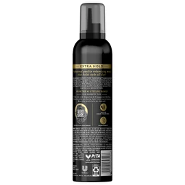TRESemmé Shaping Mousse, Extra Hold 2-Pack – Moisturizing Hair Mousse for Sculpting, 24H Frizz Control + Keratin Mask