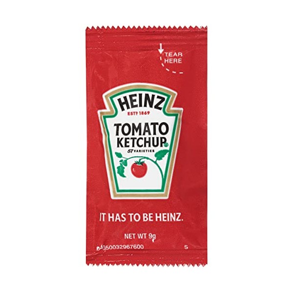 Heinz Tomato Ketchup Single Serve Packets (500 ct Pack)