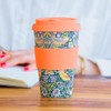 Ecoffee Cup Reusable Eco Friendly William Morris 400ml 814 037