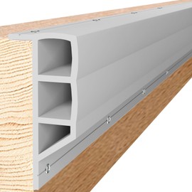 Nalwort Dock Bumpers 16 Feet and 24 Feet, Full Protection Dock Fender for Straight Edge and Side, Boat Dock Bumpers for Edging, Includes Mounting Screws, Black Gray Blue Brown Green Orange Yellow