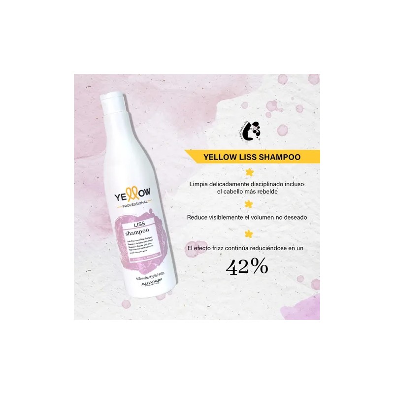 Yellow Liss 3 Shampoo 3 Acondicionador 500 Ml