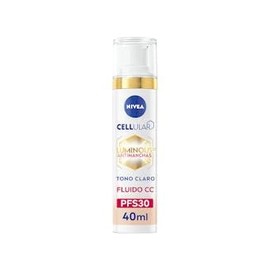 NIVEA Cellular Luminous630 - Fluido CC Antimacchia SPF30 3-in-1 - CC Cream Tripla Azione - Copre e Riduce le Macchie - Protezione solare viso con colore - Tutti i tipi di pelle - Tono Chiaro - 40 ml