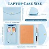 Rocketbook Fusion Cover, Blue Business Notebook Organizer, Refillable Rocketbook Case,